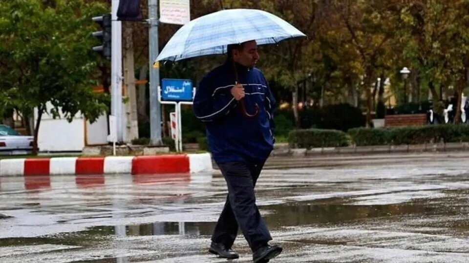 امشب بارش باران در ۱۲ استان کشور پیش‌بینی می‌شود